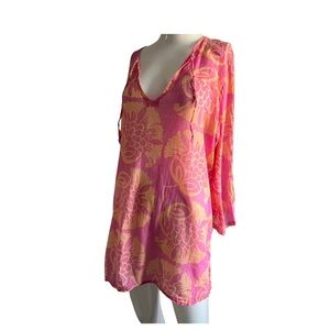 ROCK PAPER FLOWER COVERUP PINK